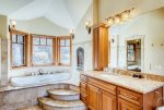 Spa master bathroom
